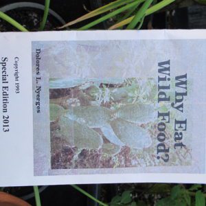 HOME STUDY: WHY EAT WILD FOODS?