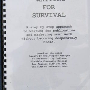 WRITING FOR SURVIVAL